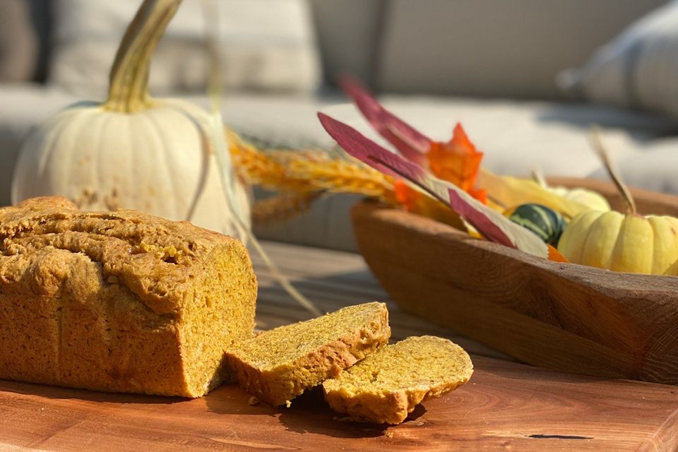 Protein-Packed Pumpkin Bread